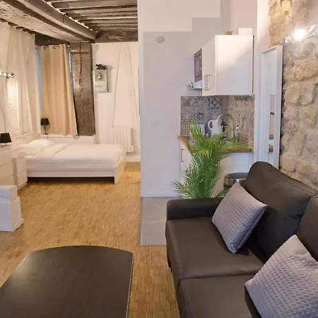 Apartamento Valentine - Authentic Design Large Notre-dame Seine Walk *