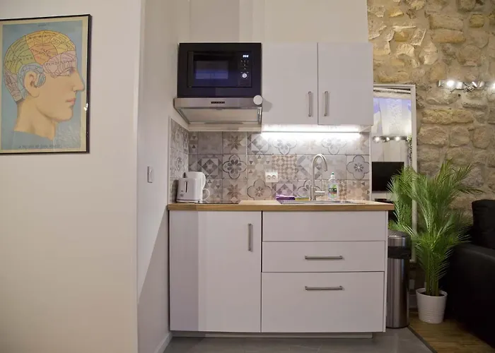 Apartment Valentine - Authentic Design Large Notre-dame Seine Walk Paris