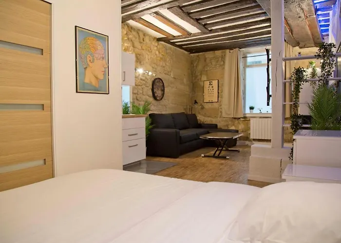 Valentine - Authentic Design Large Notre-dame Seine Walk דירה *